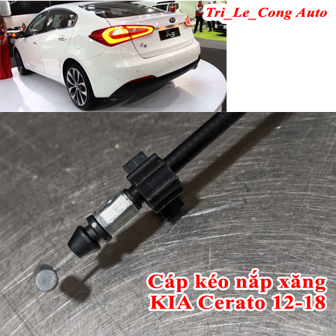 Dây Mở Nắp Bình Xăng Kia Cerato K3 2013-2018 Máy 1.6 2.0 - Mã Phụ Tùng 81590-M6000 Cáp Hàng Xịn Forte