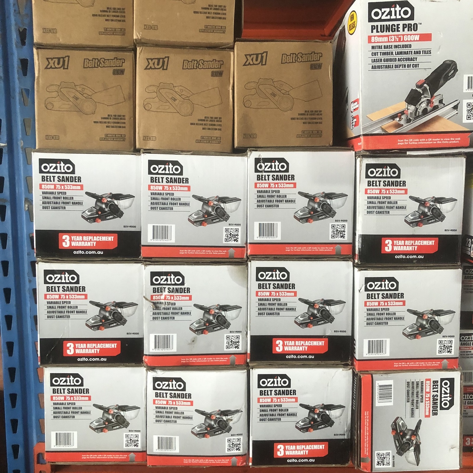 Máy chà nhám tăng điện 850w điều tốc bsv-9000