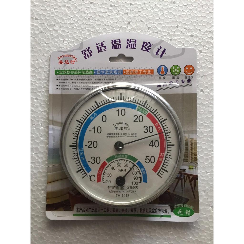 Nhiệt ẩm kế đo nhiệt độ phòng và ngoài trời TH101B