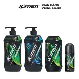 Combo Dầu gội Xmen Amazon 630g & Tắm gội 2in1 Vegas 630g + Tặng 1 Lăn khử mùi Amazon 50mlx1 + Dầu gội Amazon 150g