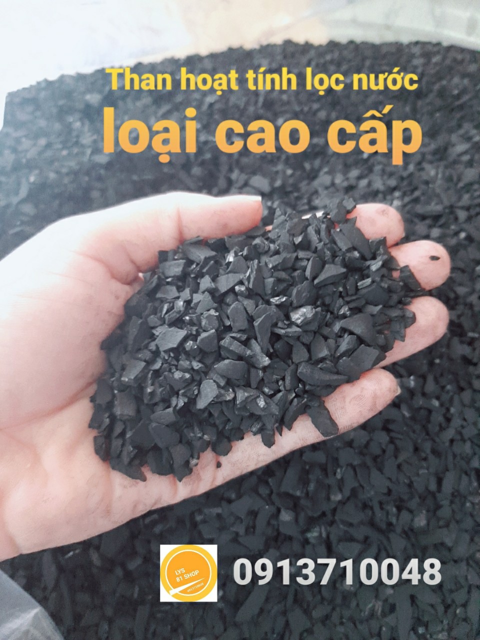 1kg Than hoạt tính lọc nước Loại 1(4x8)