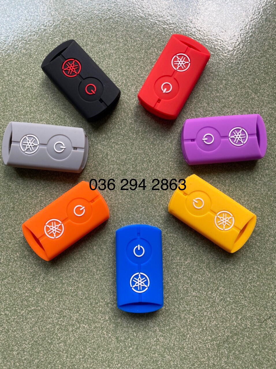 [ỐP BẢO VỆ CHÌA KHÓA SMARTKEY XE YAMAHA] loại chính hãng