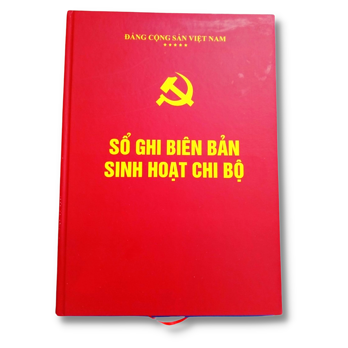 Sổ ghi biên bản sinh hoạt chi bộ
