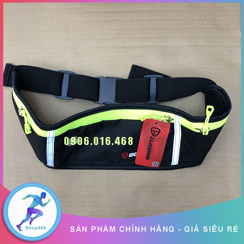 Túi đeo hông, đeo bụng chạy bộ GoodFit GF106RB - Túi đeo hông đựng bình nước khi tập thể dục
