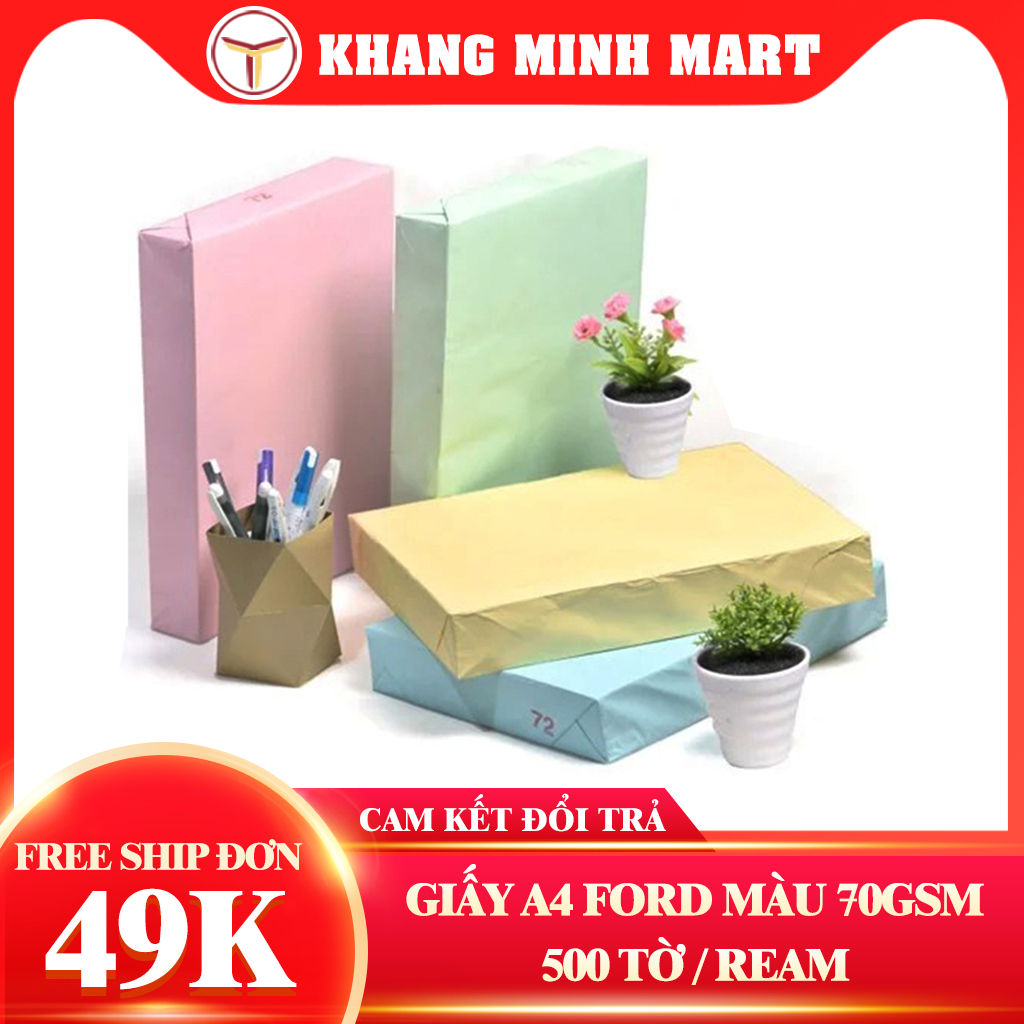 Giấy A4 Ford Màu 70gsm