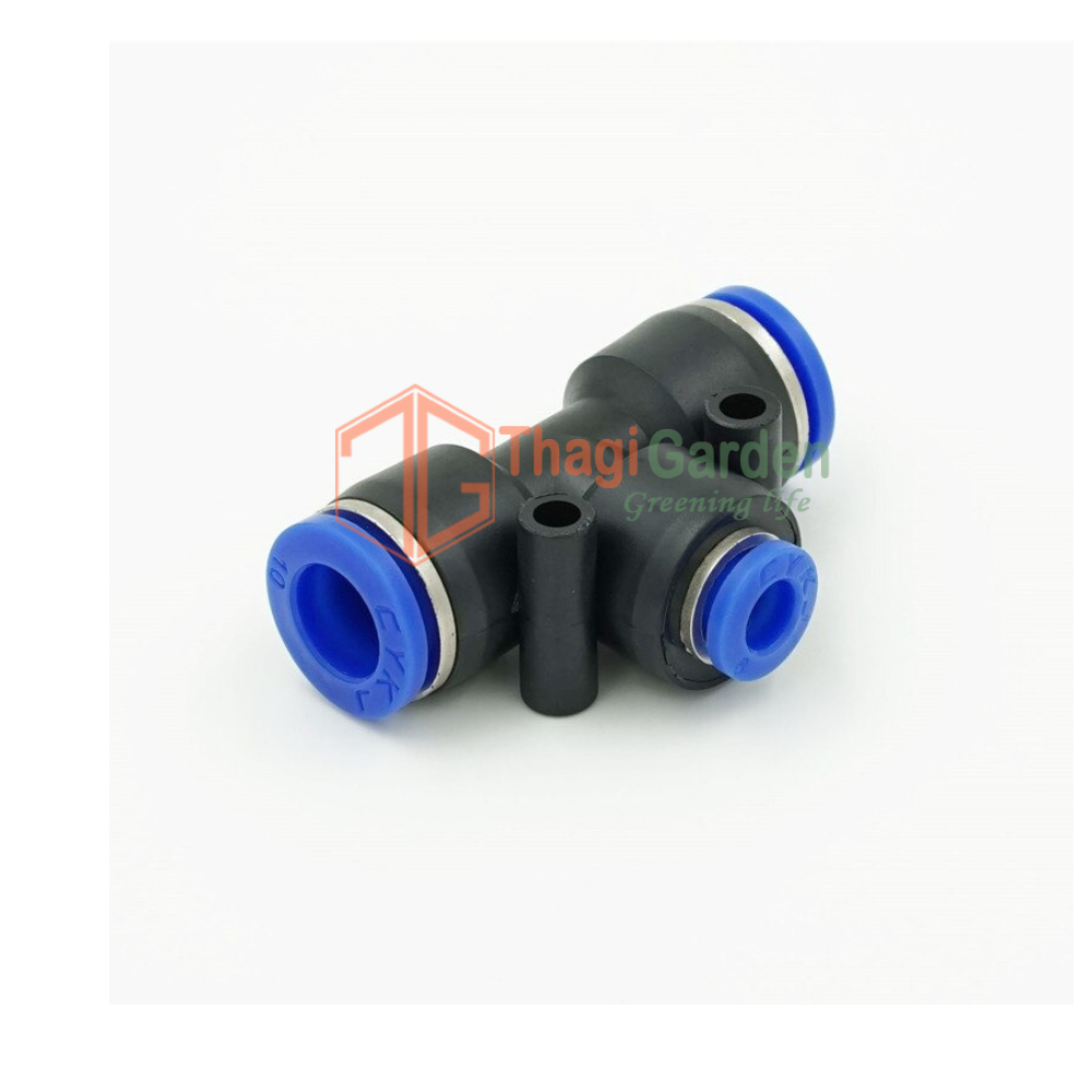Bộ 10 Tê chia nối ống- Tê nối nhanh ống 8mm