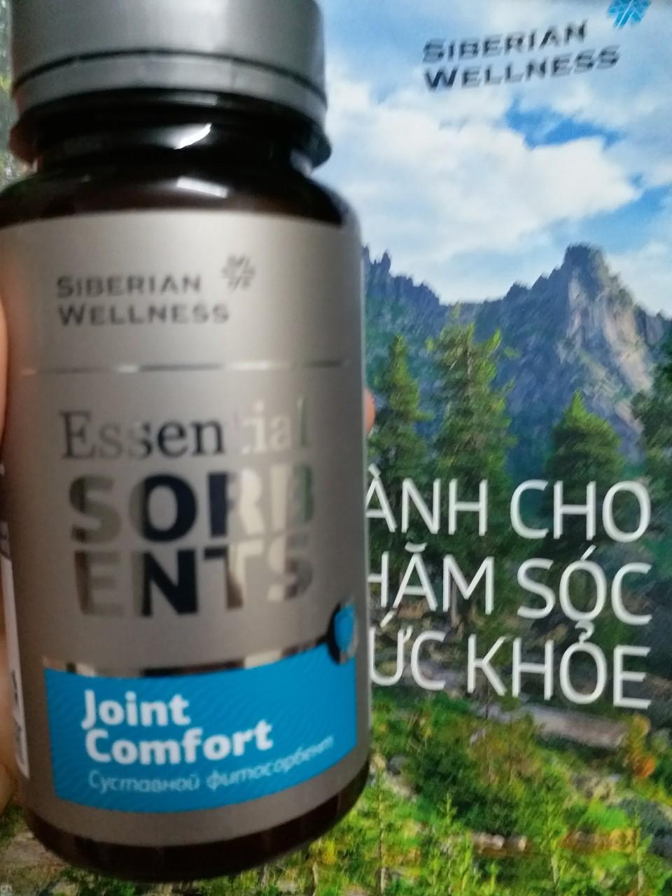 Thực phẩm bảo vệ sức khỏe Essential Sorbents Joint Comfort  phục hồi sụn khớp Siberi Nga