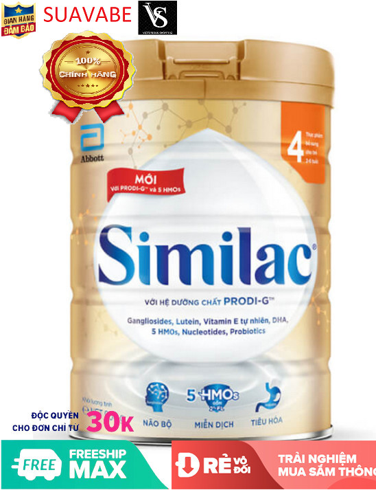 Sữa bột Similac IQ HMO số 4 900g