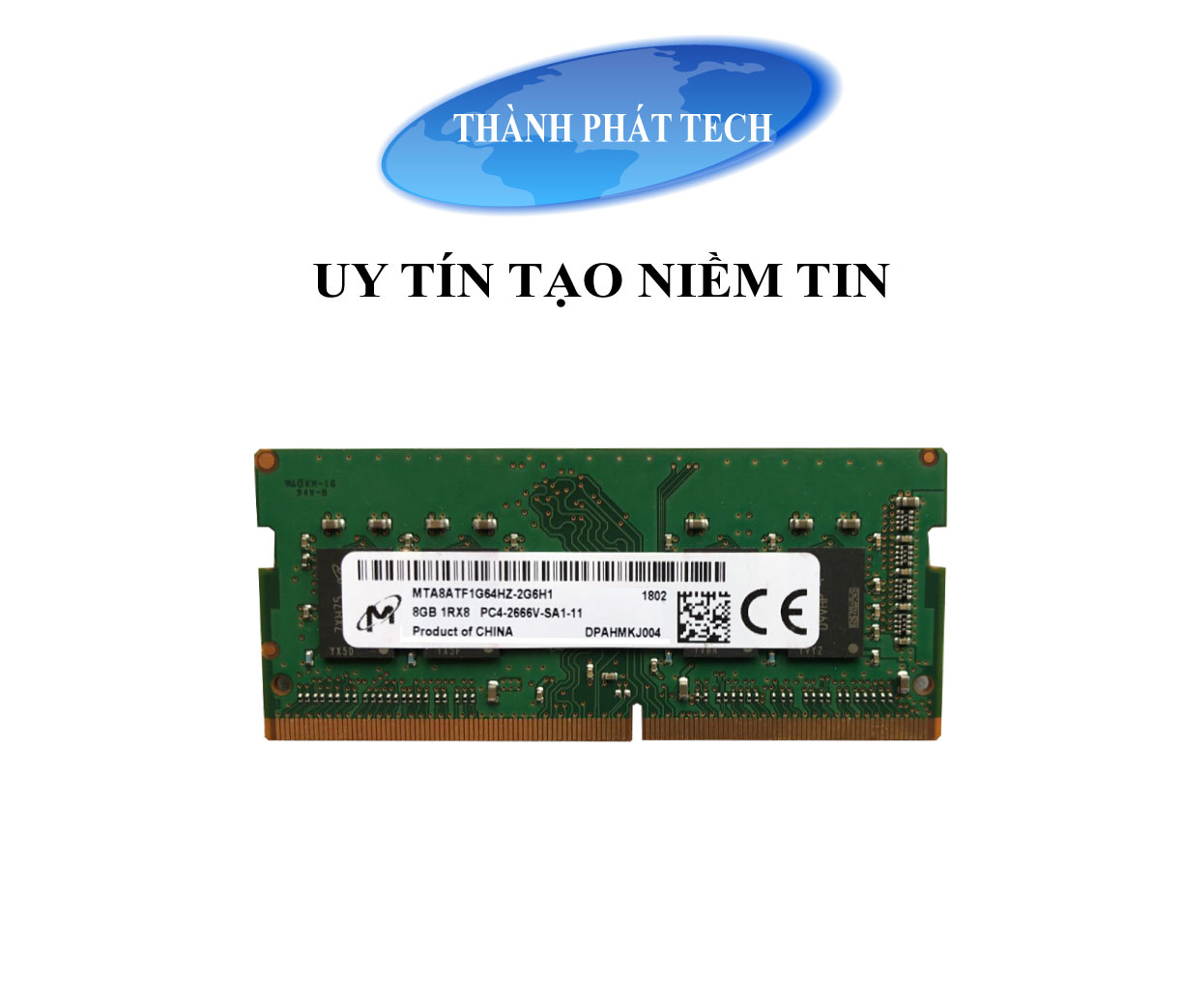 Ram Laptop DDR4 Micron 8Gb 16GB Bus 2133 2400 2666 3200.Chính hãng