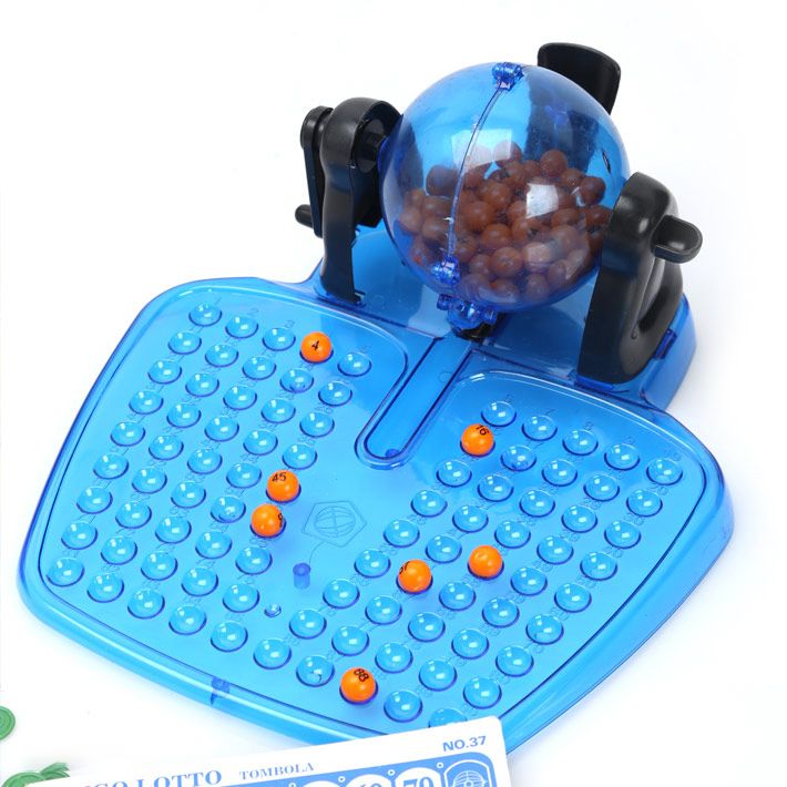 Bộ lồng quay lô tô bingo 90 số size nhỏ