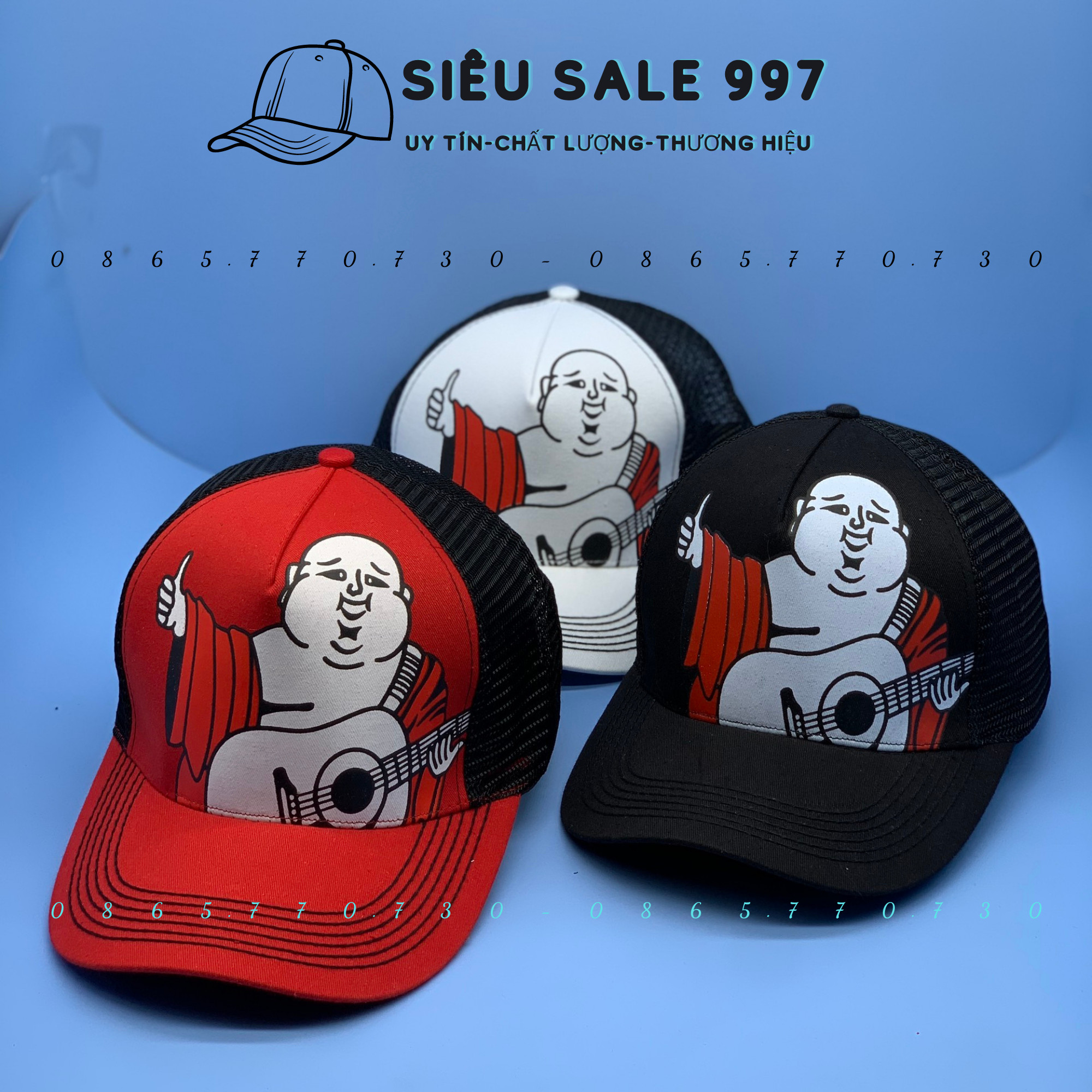 NÓN ÔNG ĐỊA TÀI LỘC ĐÓN XUÂN PHỐI LƯỚI SIÊU ĐẸP THỜI TRANG, NHÌN LÀ THÍCH