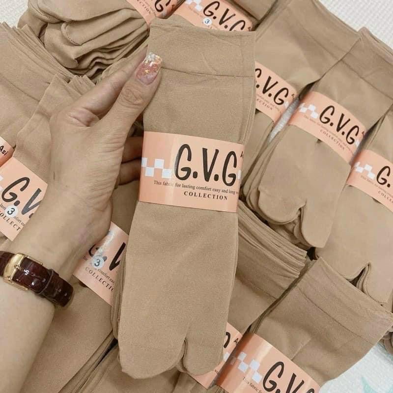 Sét 10 đôi tất xỏ ngón da dày GVG hàng loại 1