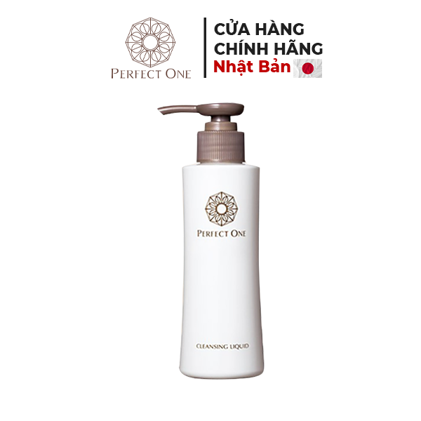 Sữa rửa mặt không tạo bọt nhật bản perfect one cleansing liquid 150ml