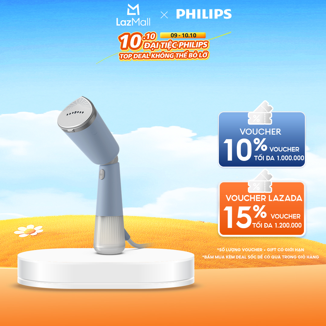 Bàn Ủi Hơi Nước Cầm Tay Philips STH5020/20 |1400W - Hàng Chính Hãng
