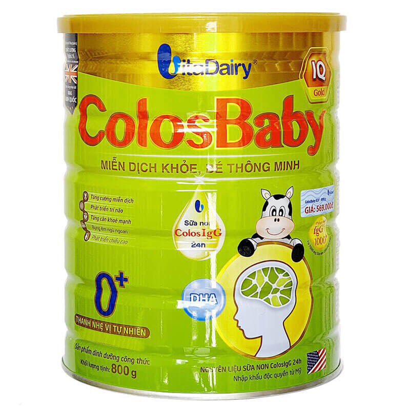 Sữa coloss baby iq 0+ g