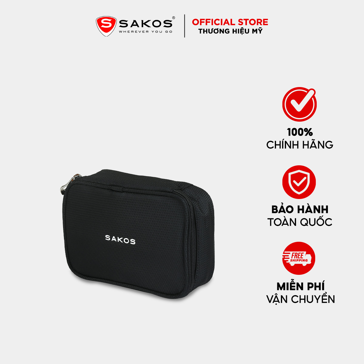  TúiPhụ Kiện Đa Năng SAKOS VERSA - Chống Bụi Chống Ẩm - Chia Ngăn Tiện Lợi 