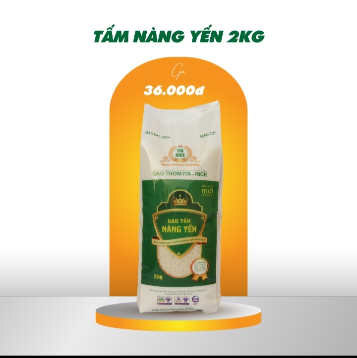 Gạo tấm thơm nàng yến