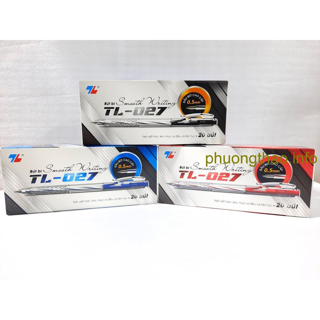 Hộp 20 bút bi thiên long tl-027
