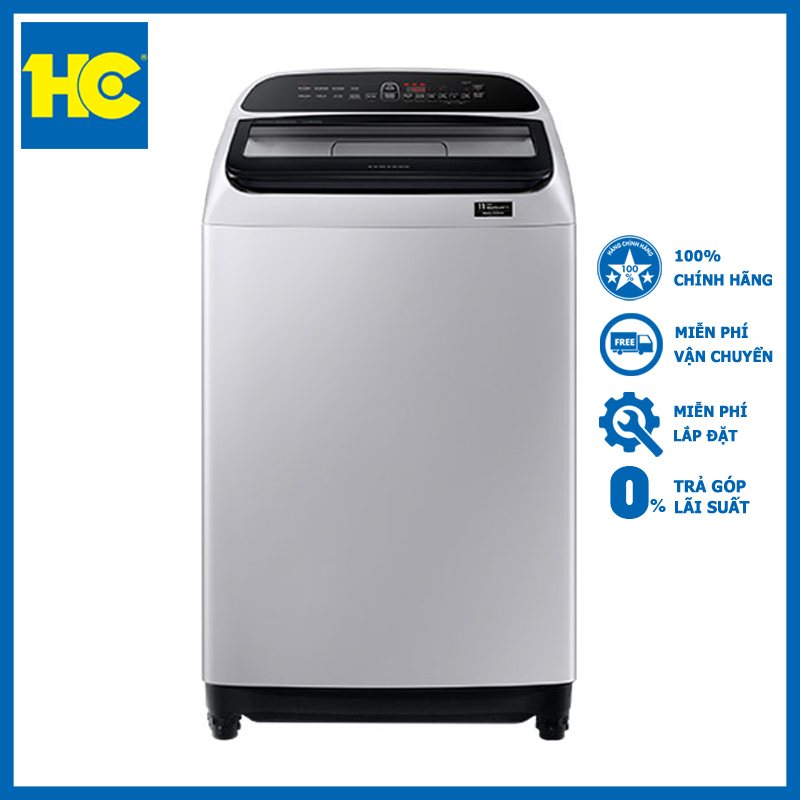 [Trả góp 0%]Máy giặt Samsung Inverter 10 kg WA10T5260BY/SV lồng đứng
