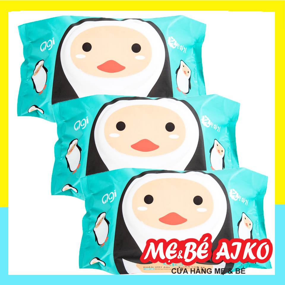 Combo 3 gói khăn ướt không mùi 100 tờ/gói