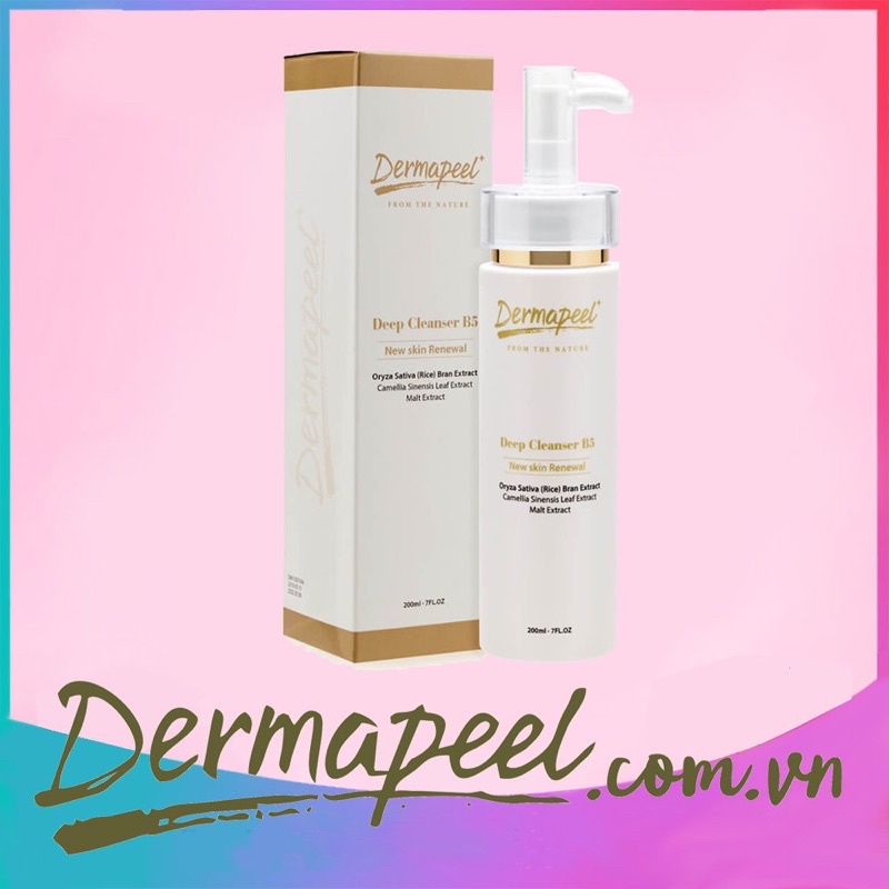 Sữa rửa mặt Dermapeel Deep Cleanser B5 - Sữa rửa mặt Hàn Quốc cao cấp Dermapeel - Dermapeel Hàn Quốc - Dermapeel Hàn Quốc