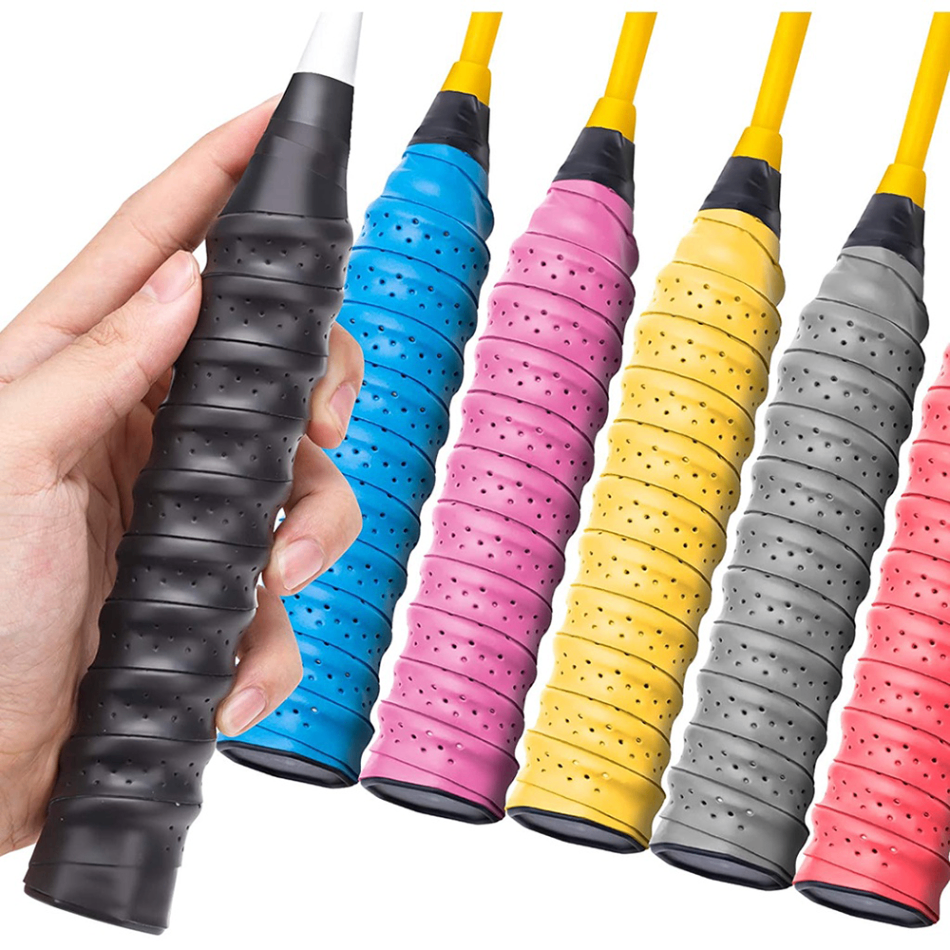 Cuốn Cán Vợt PU Regail Đục Lỗ Chống Trượt Thấm Hút Mồ Hôi GRIP-009U