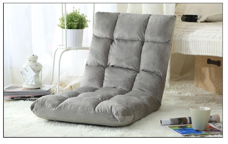 Ghế lười tựa lưng chỉnh tư thế 5 cấp độ, ghế ngồi bệt thư dãn - ghế lười tựa lưng đa năng- GDHONGAC01