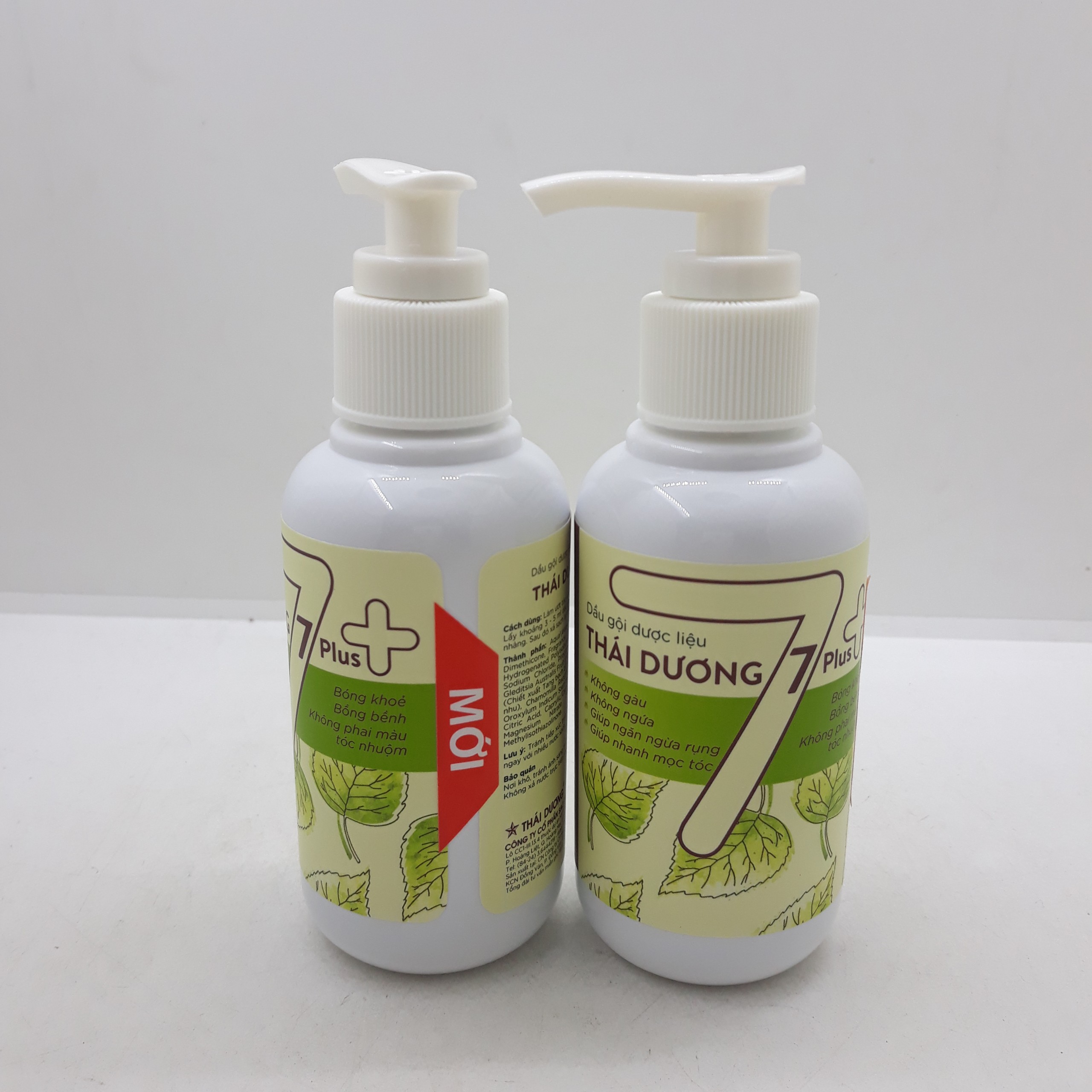 Dầu gội dược liệu Thái Dương 7 plus Dung tích 100ml - Sao Thái Dương