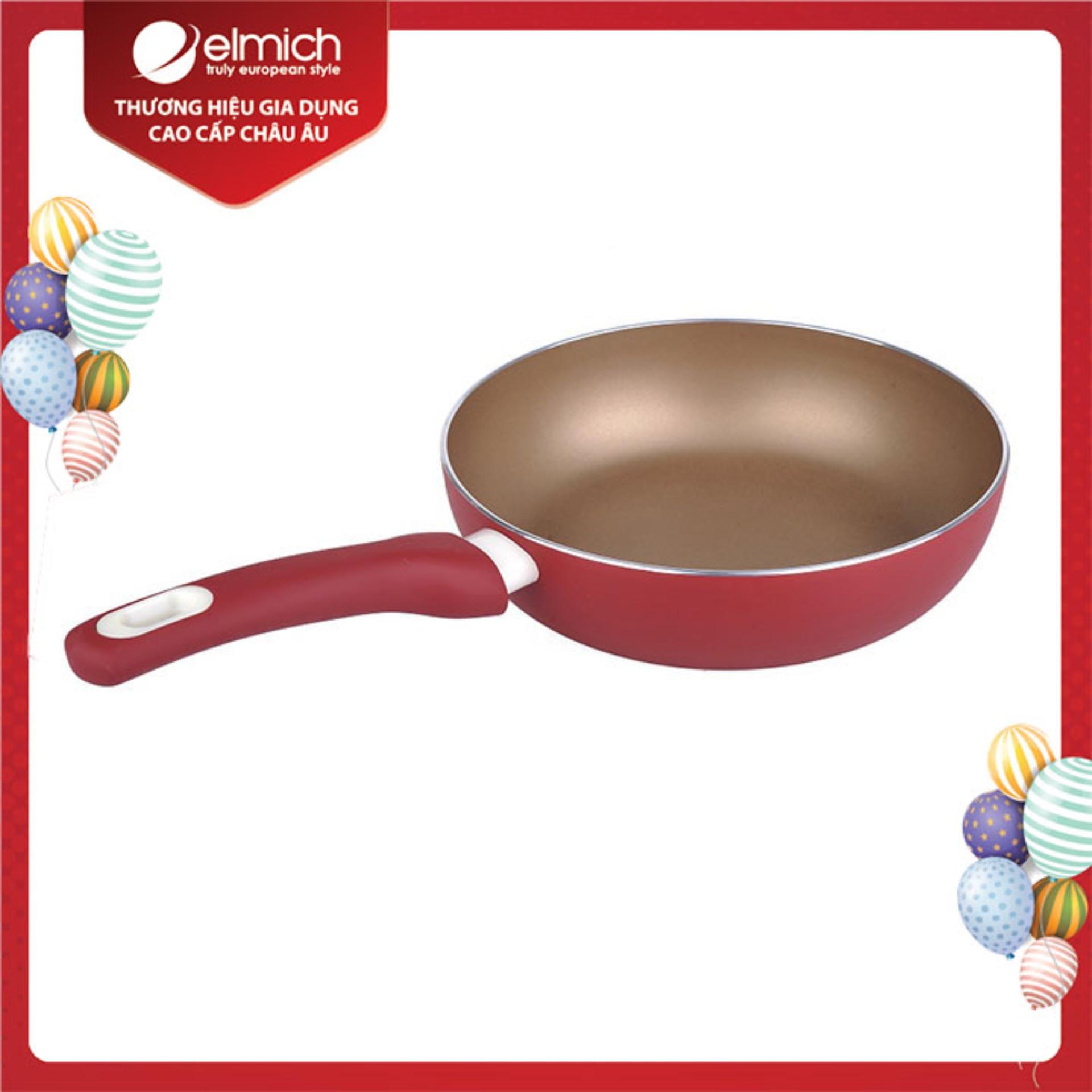Chảo chống dính cao cấp đáy từ elmich el7104 - 26cm