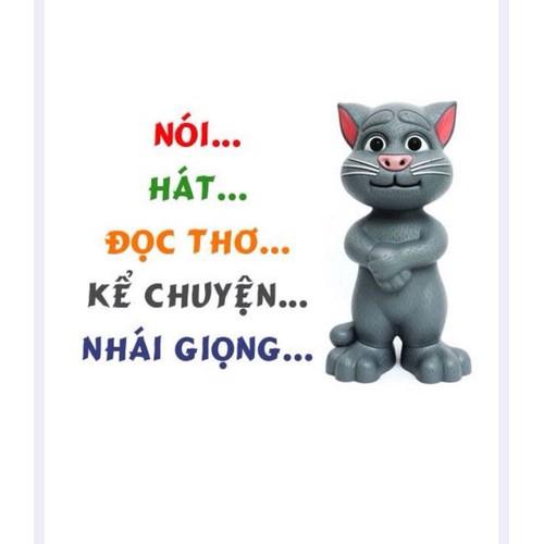 [HCM]Mèo Tom thông minh cảm ứng biết nói + hát + kể chuyện cho bé
