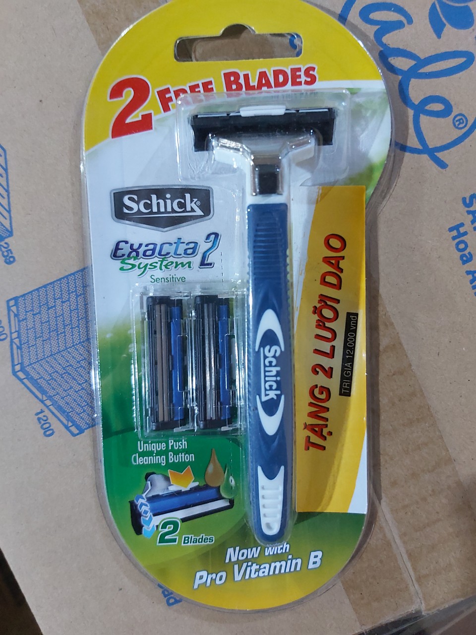 Dao cạo thay lưỡi schick exacta system 2