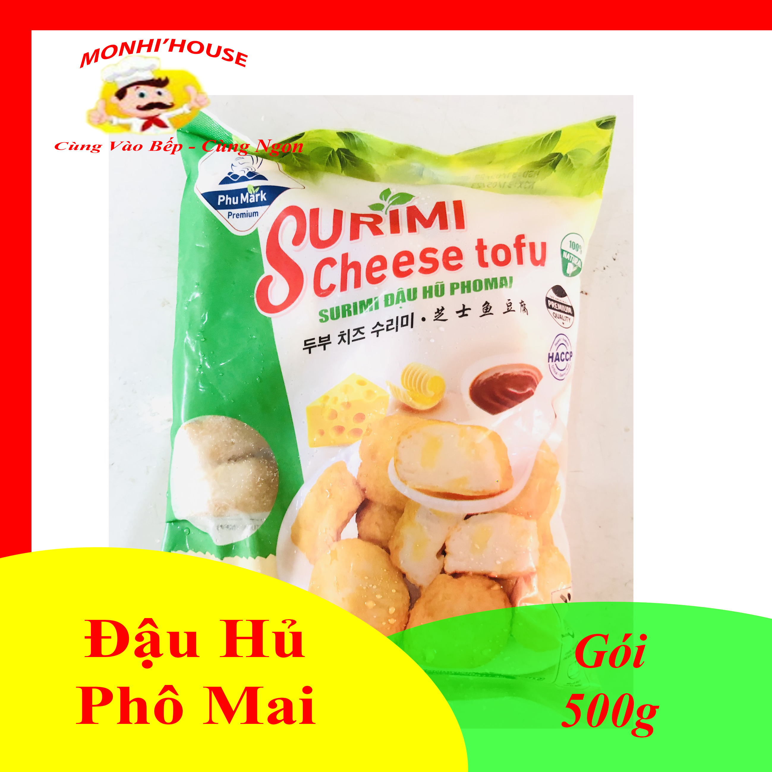 500g đậu hũ phô mai phú mark/ 1kg