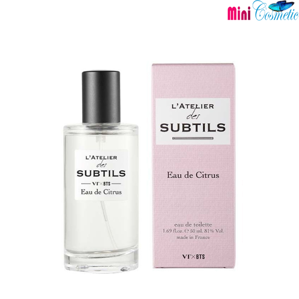 Nước hoa vt x bts l’atelier des subtils eau de citrus 50ml