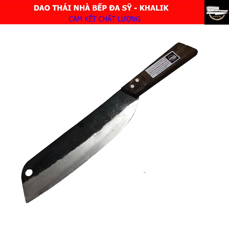 Dao thái nhà bếp rèn thủ công, dao thái rèn bằng thép cưa cực sắc bén - Dao thương hiệu Khalik