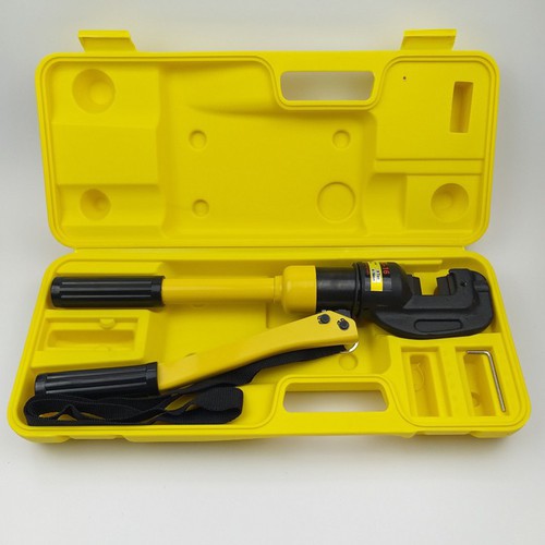 Kìm cắt sắt thủy lực cắt lên đến 8 tấn hỗ trợ từ phi 04mm đên 16mm có hộp đựng