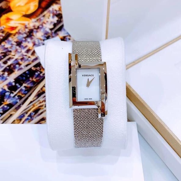 [HCM]Đồng hồ nữ cao cấp đồng hồ nữ ver$ace VELU00222 Greca Icon Watch-máy pin- Dây thép không gỉ-size 21 x 39mm-Full Box - Shop Kiwi