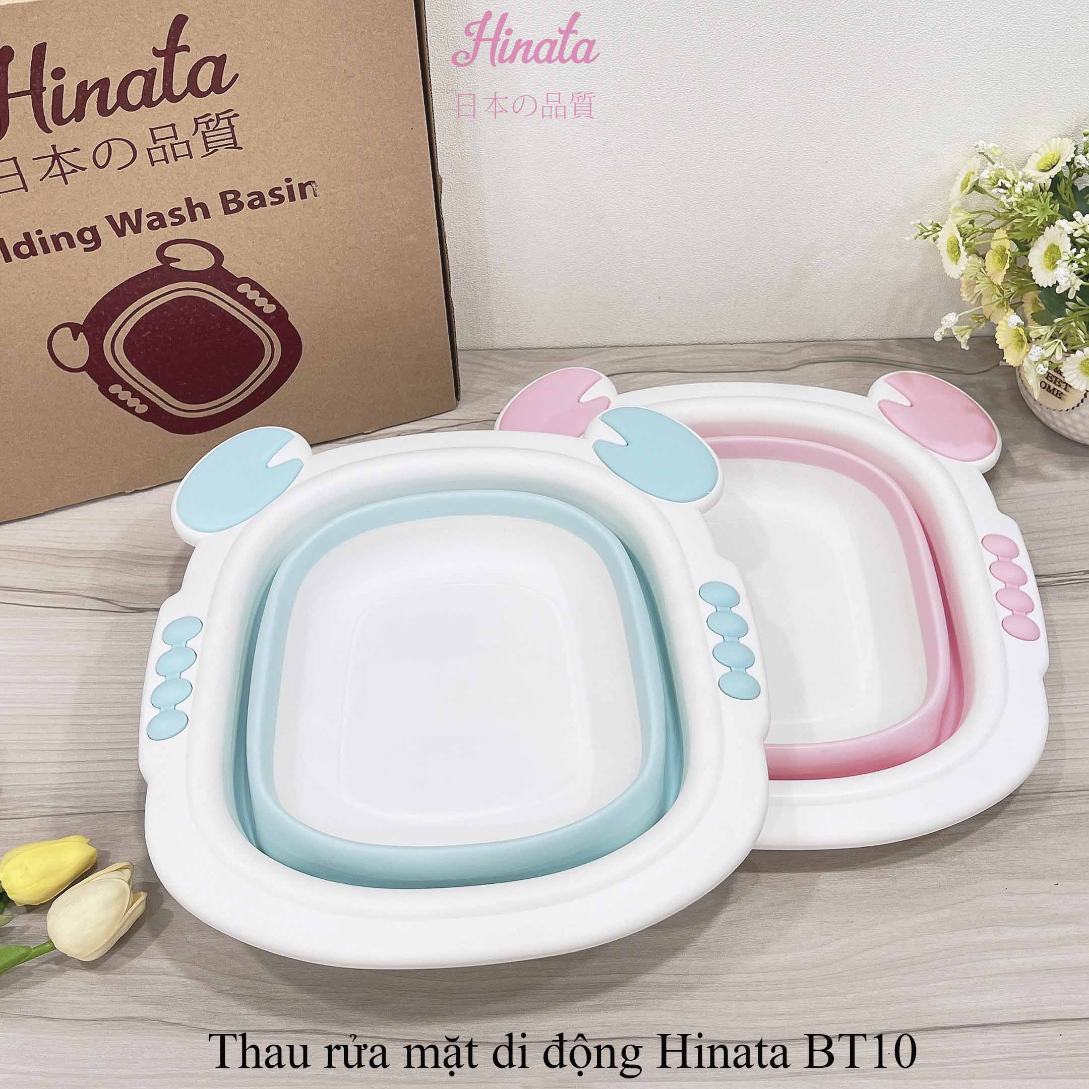 Thau rửa mặt di động Hinata Nhật BT10