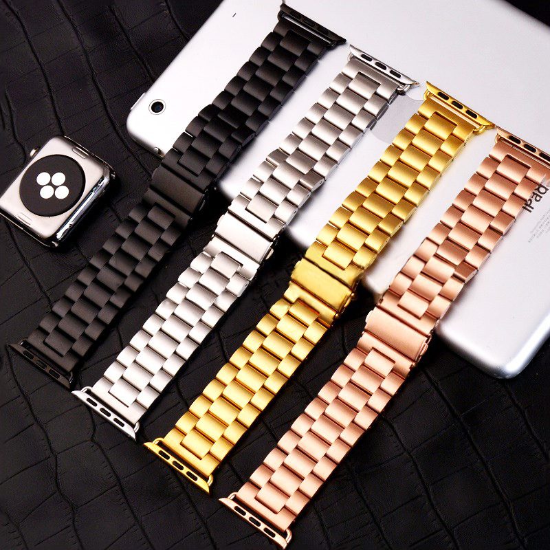 Dây đồng hồ Apple Watch bản thép cực sang trọng size 38,40,42,44mm 4 màu