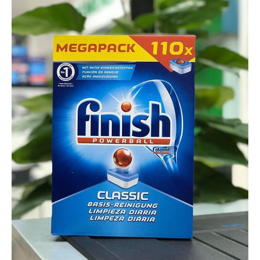 Viên rửa bát Finish Classic 110 viên dùng cho máy rửa bát