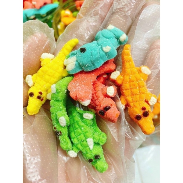 Kẹo dẻo trái cây hình cá sấu - 500g