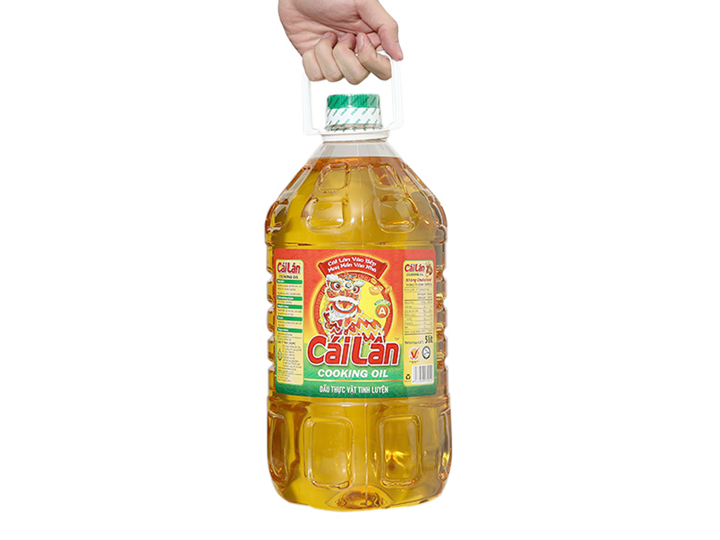 Dầu thực vật tinh luyện Cái Lân can 5 lít