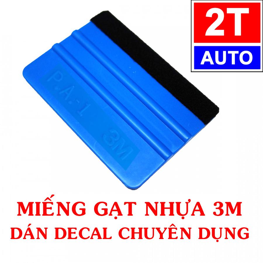 Dụng cụ miếng gạt nhựa 3 M lá nhựa gạt bọc dán vuốt decal đề can xe hơi ô tô chuyên dụng