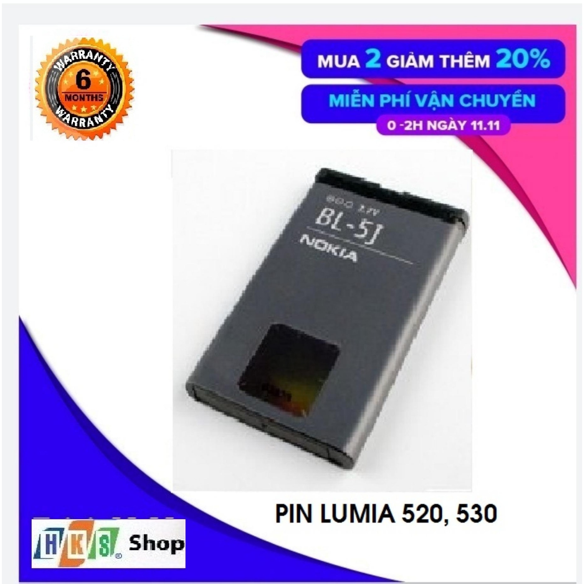 Pin bl-4j và bl-5j