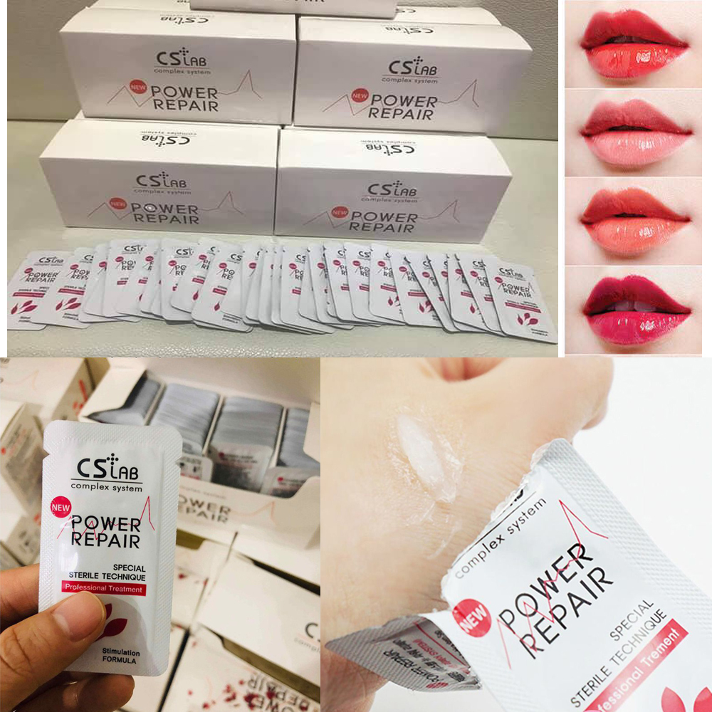 [HCM]Hộp 100 gói - Dưỡng Môi mày CS LAB Hàn Quốc sau phun xăm