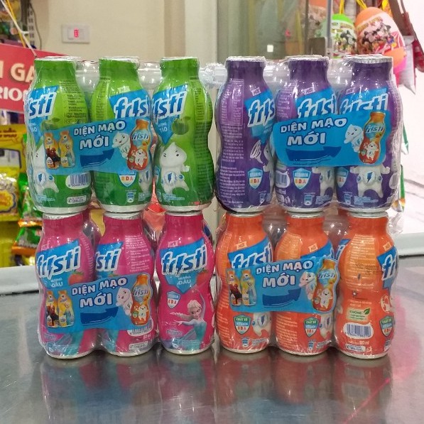 Sữa friti táo/cam/nho/dâu 6chai