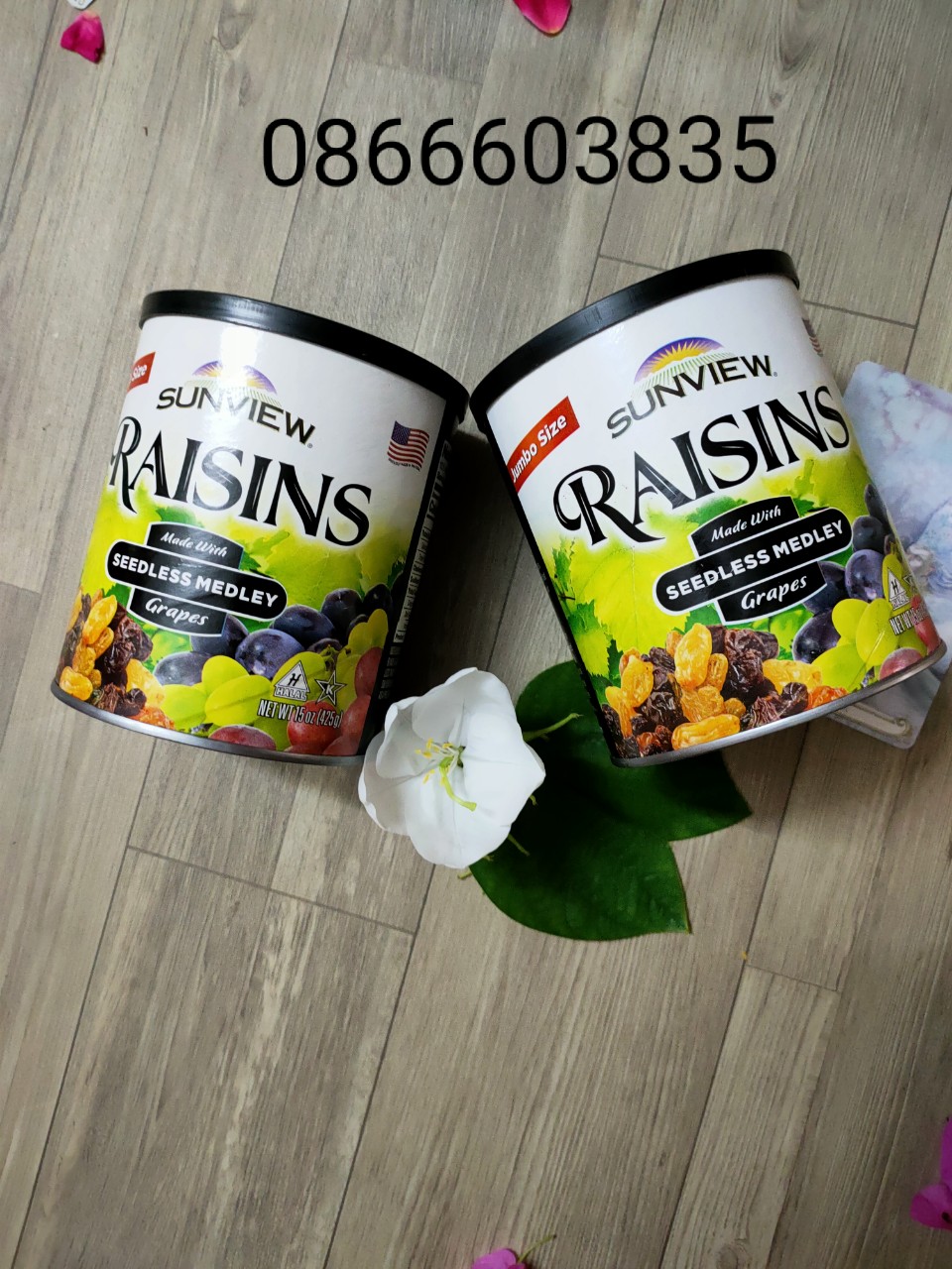 Nho khô thập cẩm mỹ sunview raisins 425g