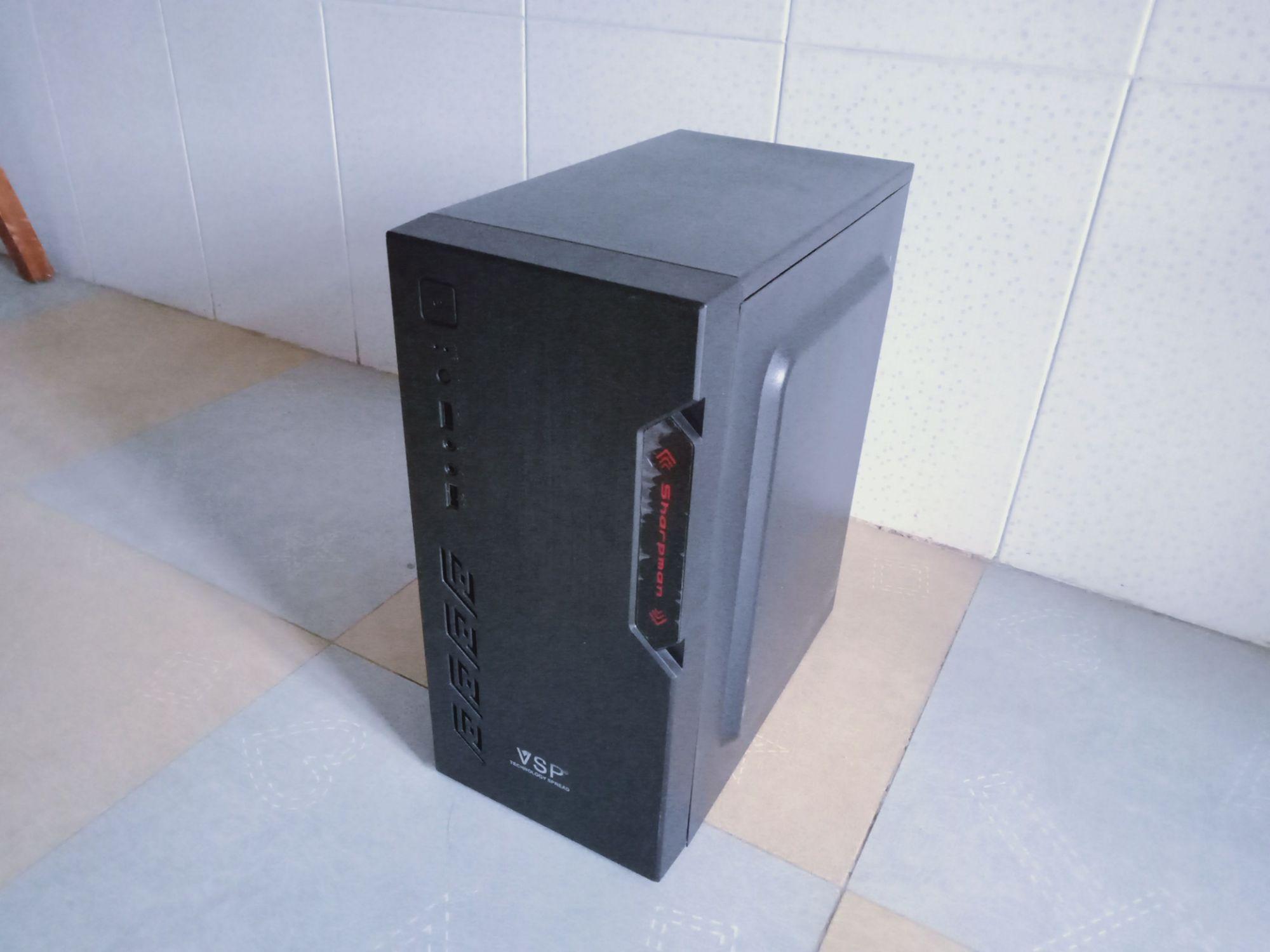 Thùng cpu máy tính chơi game g41/4g/card 2gb