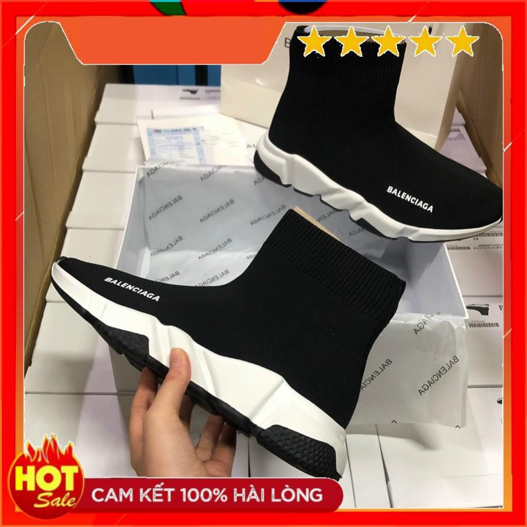 {🆂🅰🅻🅴 🅻Ớ🅽} Giày thể thao Balenciga cổ chun hàng cao cấp một một, giày sneaker nam nữ