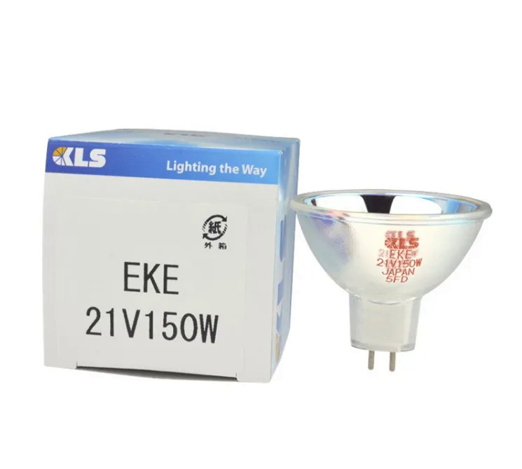 KLS Eke 21v150w Nhật Bản Halogen đèn 50h, gx5.3 21V 150W cho Abi PE-5700 abi7000 huỳnh quang định lượng pcr phát hiện ánh sáng