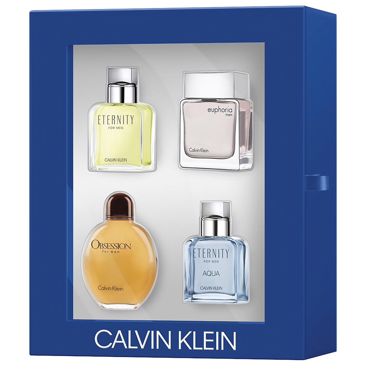 Bộ nước hoa cho nam Calvin Klein mini size - 4 chai 4x15ml - hàng nhập Mỹ